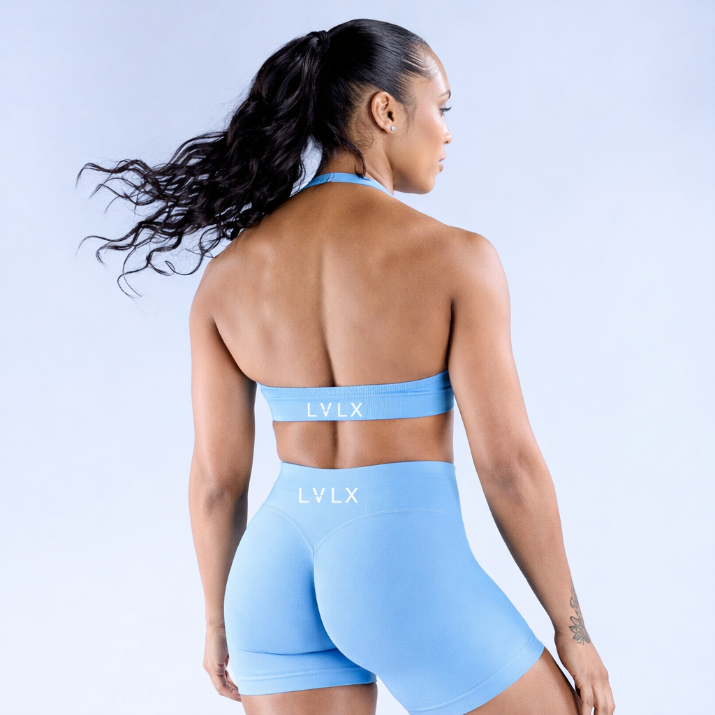Sculpt Halter Bra (Ice)