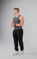 Apex Ribbed Tank (Gun Metal)