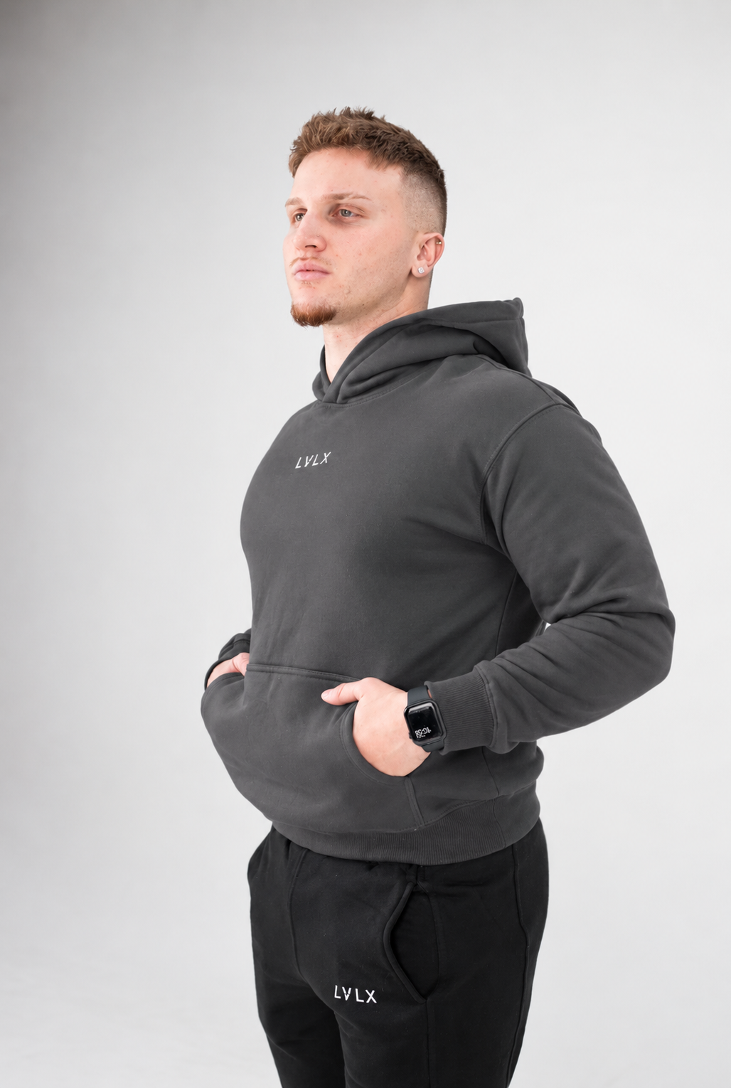Prime Sculpt Hoodie - Men (Charcoal)