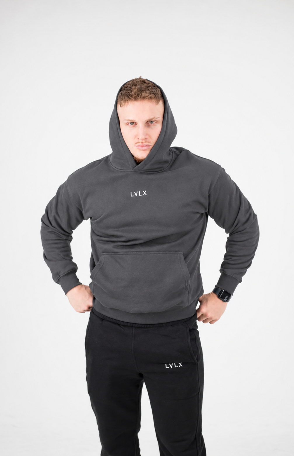 Prime Sculpt Hoodie - Men (Charcoal)