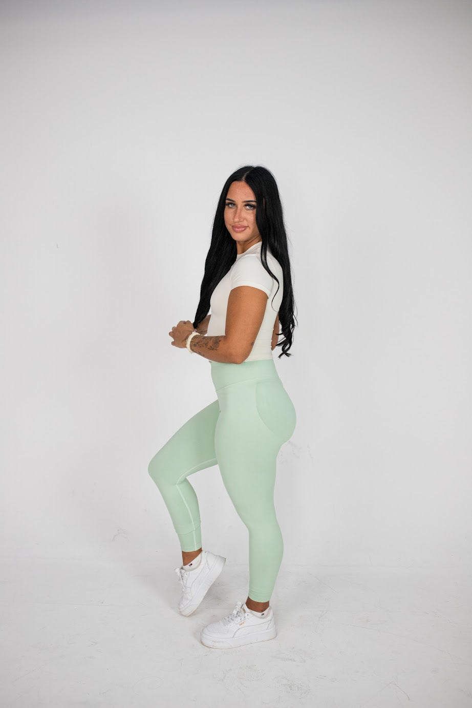 Sculpt Leggings (Mint)