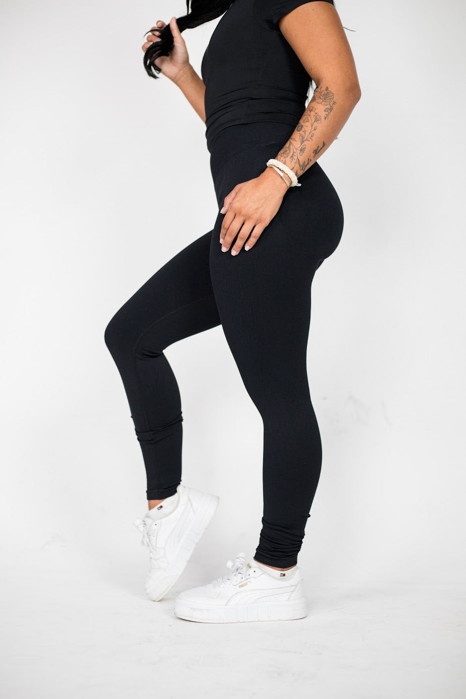 Sculpt Leggings (Jet Black)