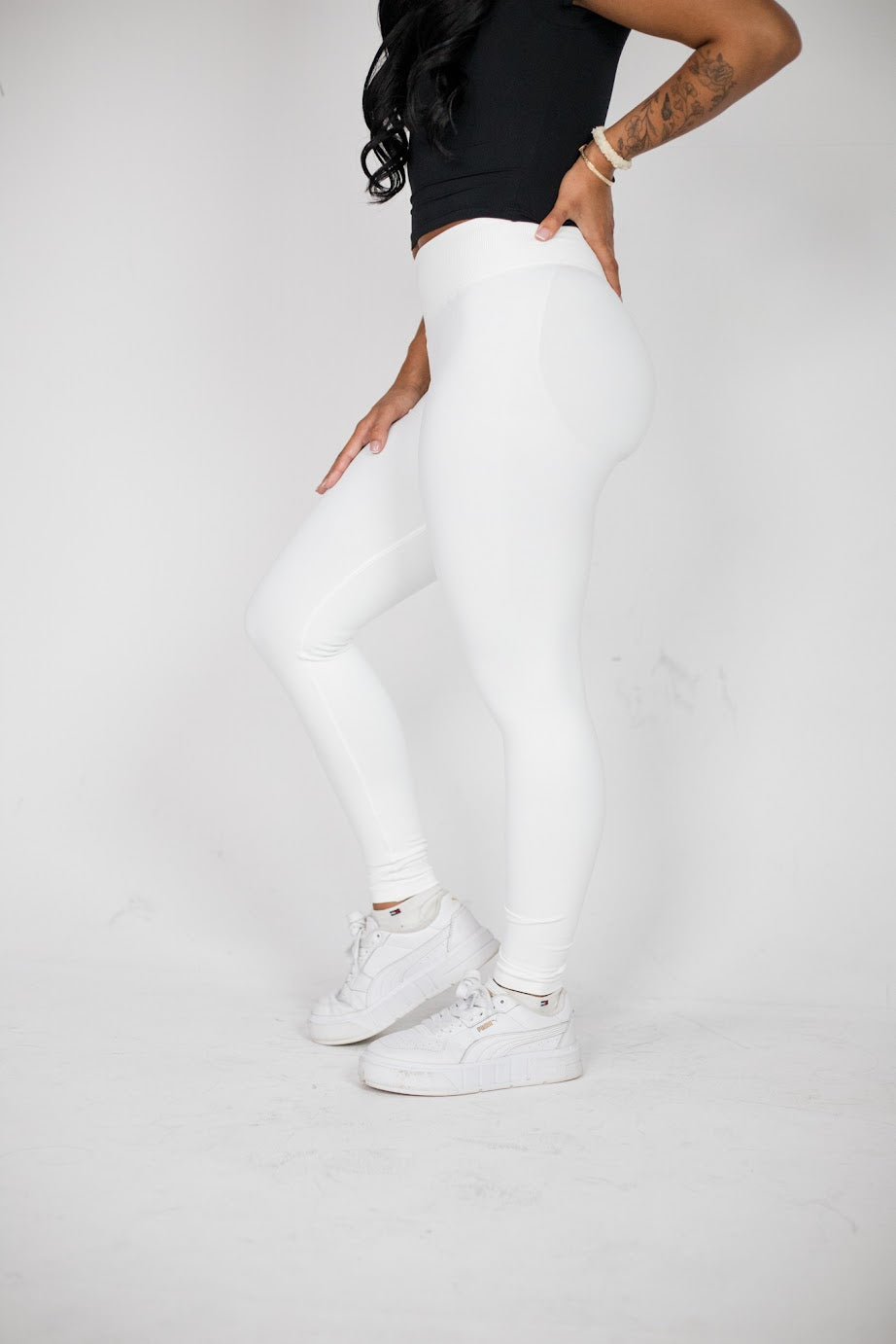 Sculpt Leggings (Snow)