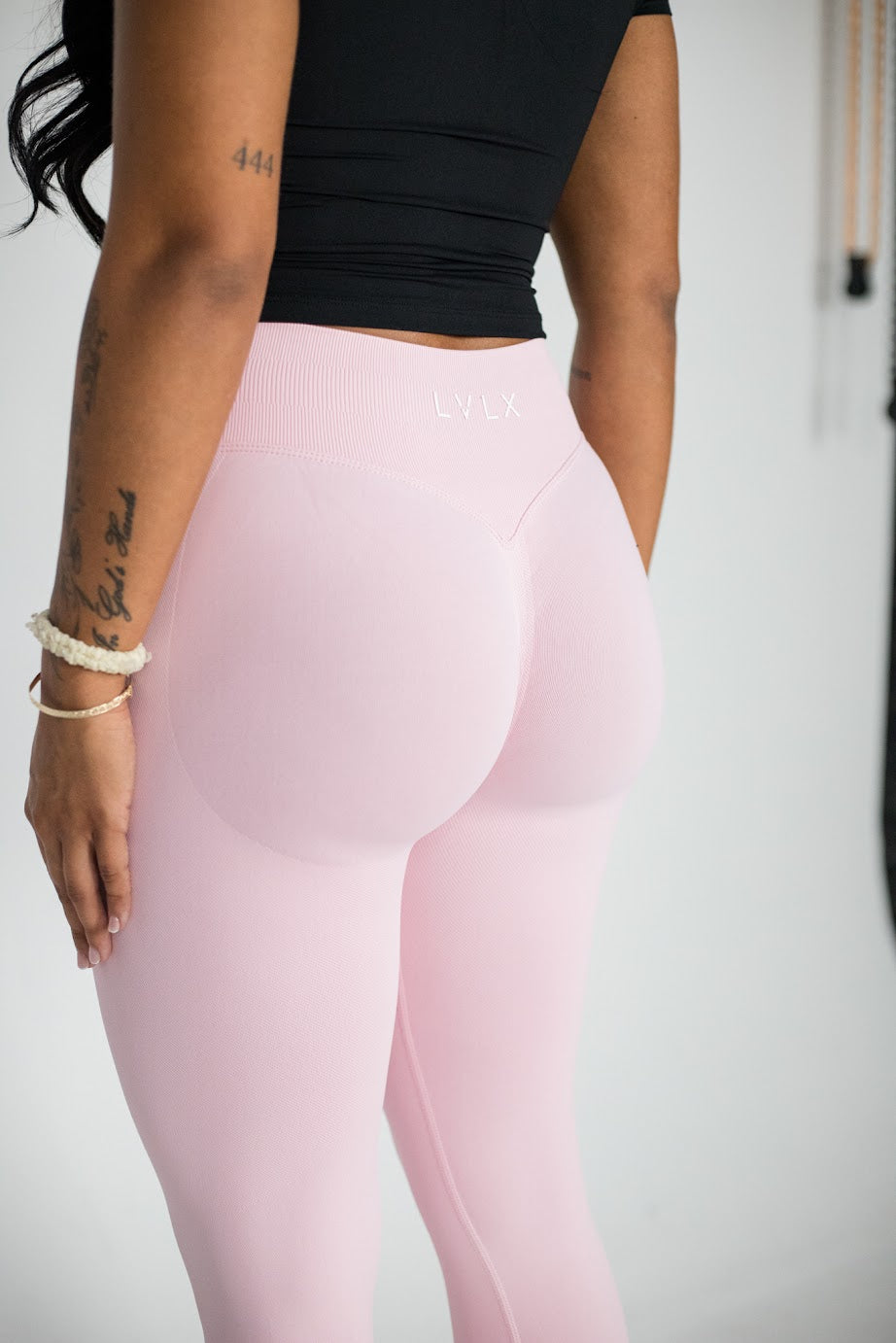 Sculpt Leggings (Baby Pink)