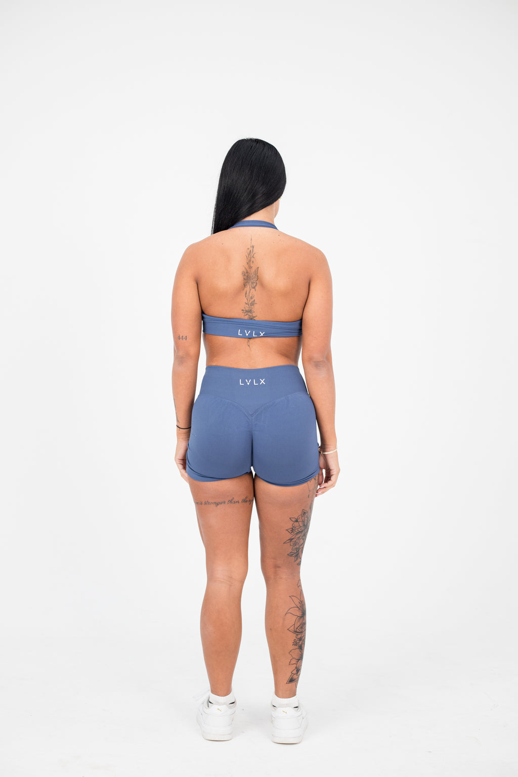 Sculpt Halter Bra (Steel)