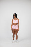Sculpt Halter Bra (Baby Pink)