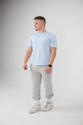 Core Oversized Tee - Men (Sky Blue)