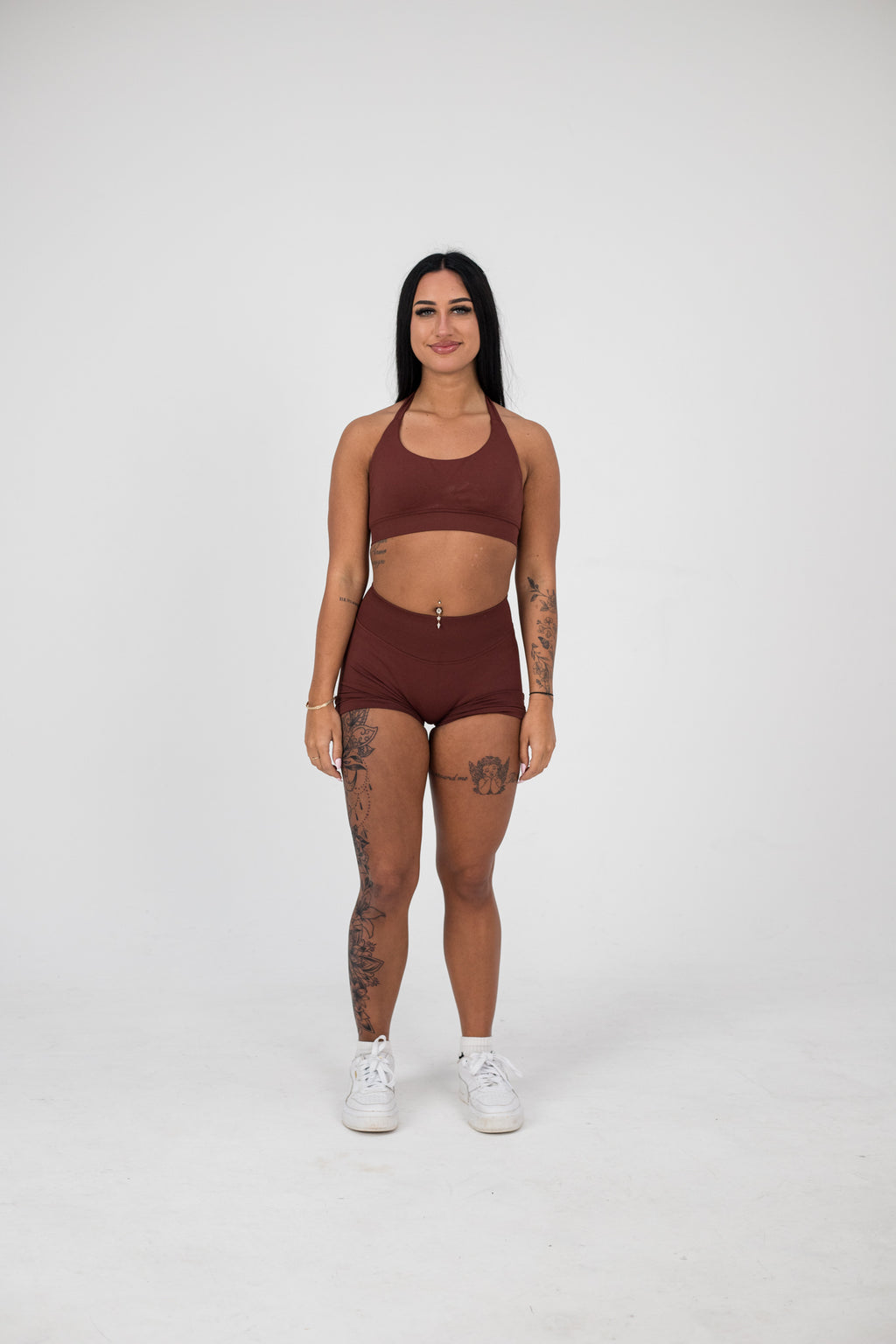 Sculpt Halter Bra (Syrup)