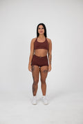 Sculpt Halter Bra (Syrup)