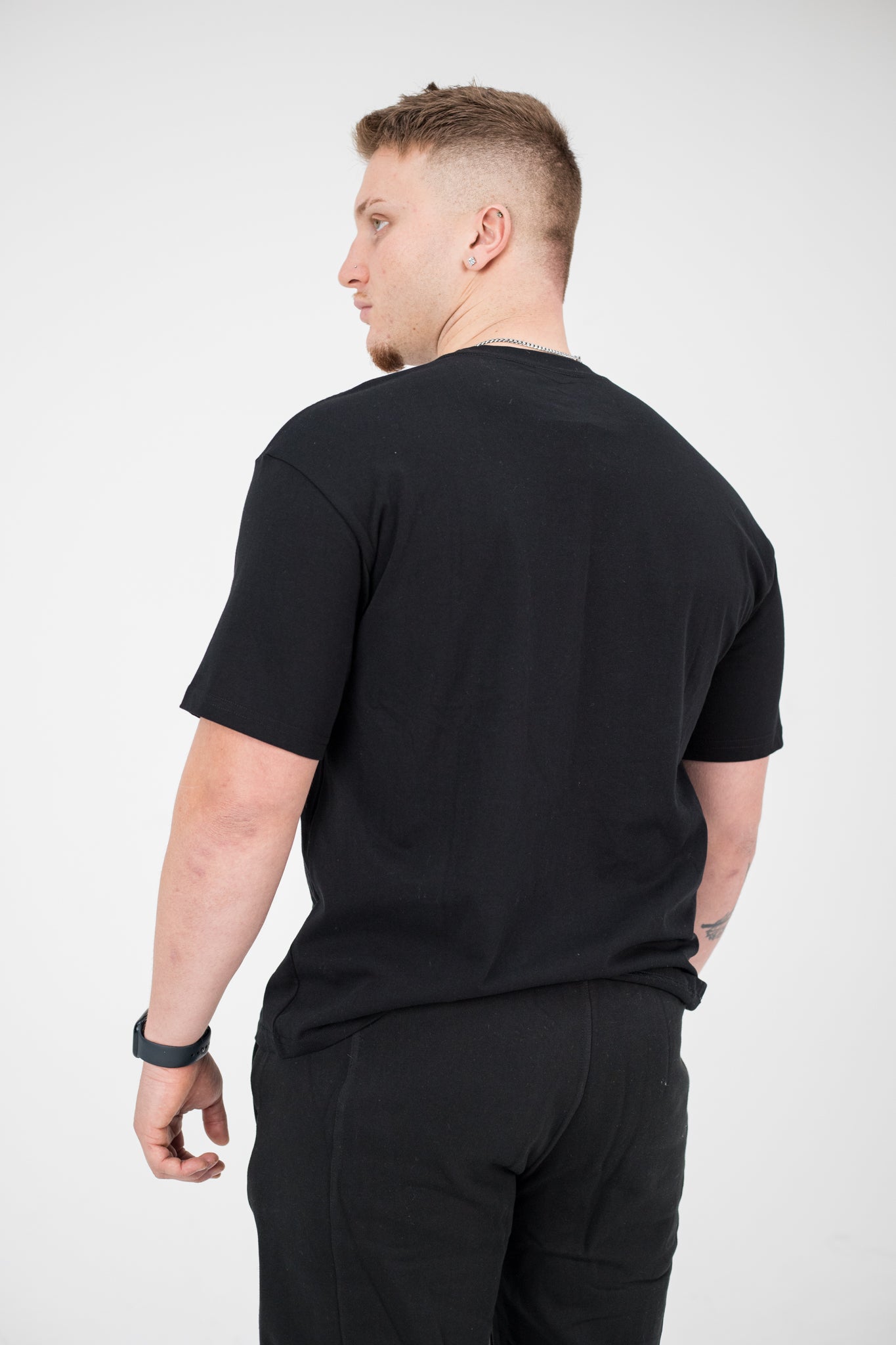 Core Oversized Tee - Men (Onyx)
