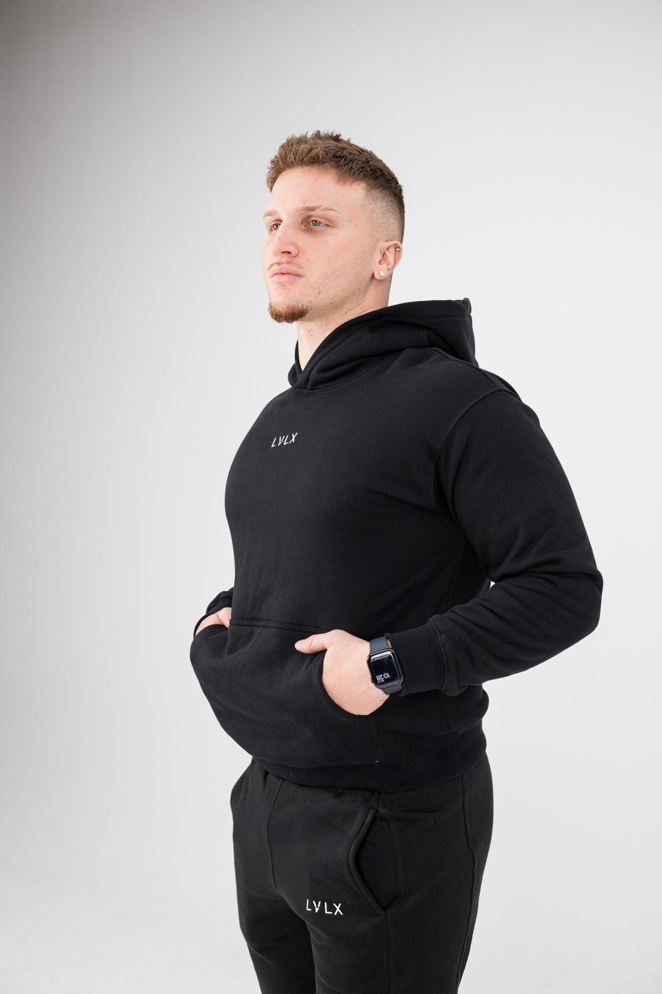 Prime Sculpt Hoodie - Men (Onyx)
