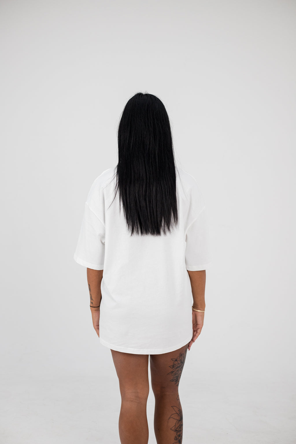 Core Oversized Tee - Women (Snow)