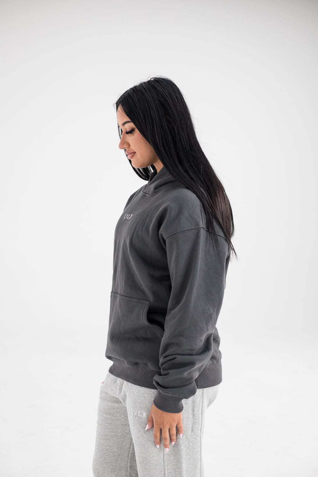 Prime Sculpt Hoodie - Women (Charcoal)