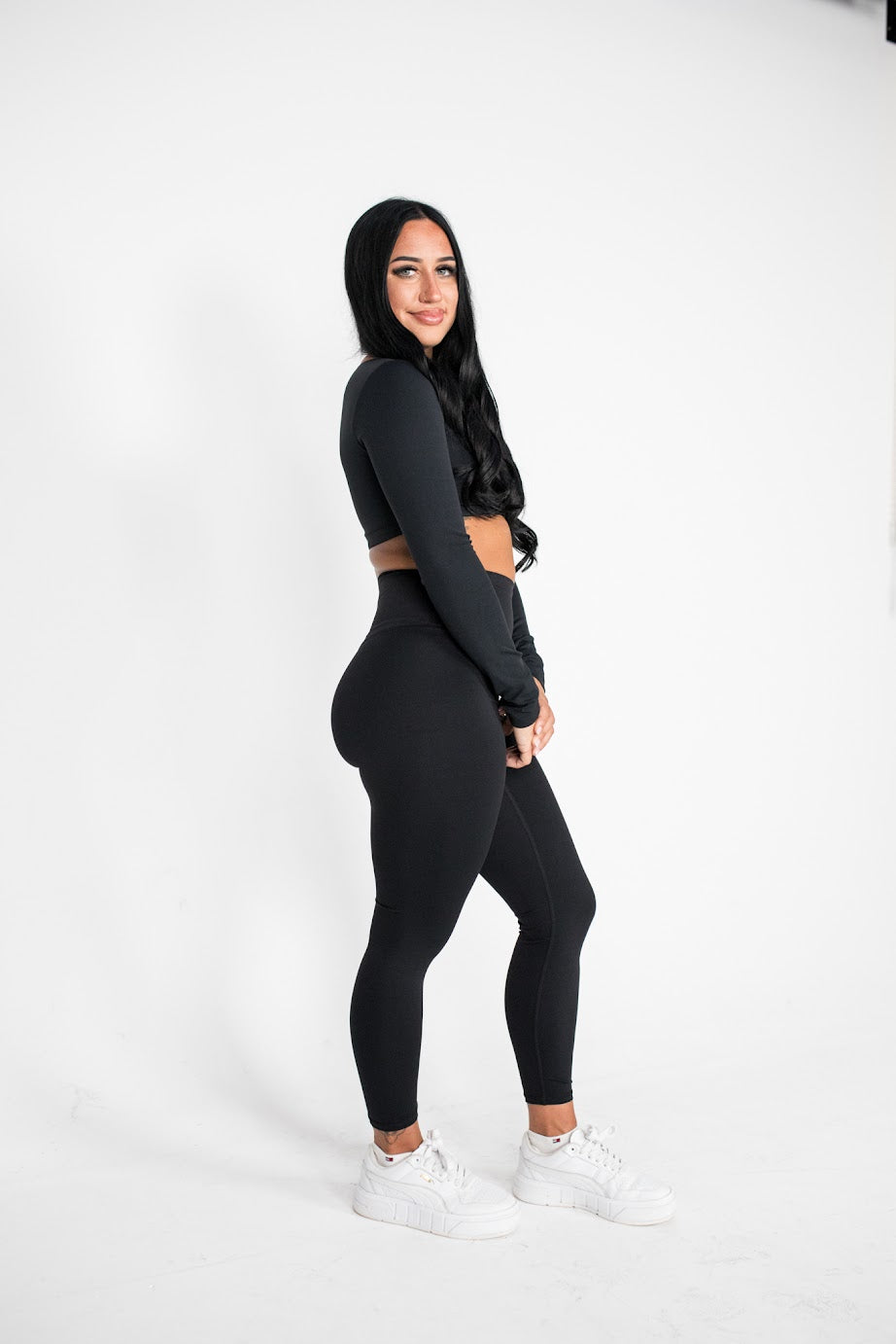 Cloud Leggings (Jet Black)