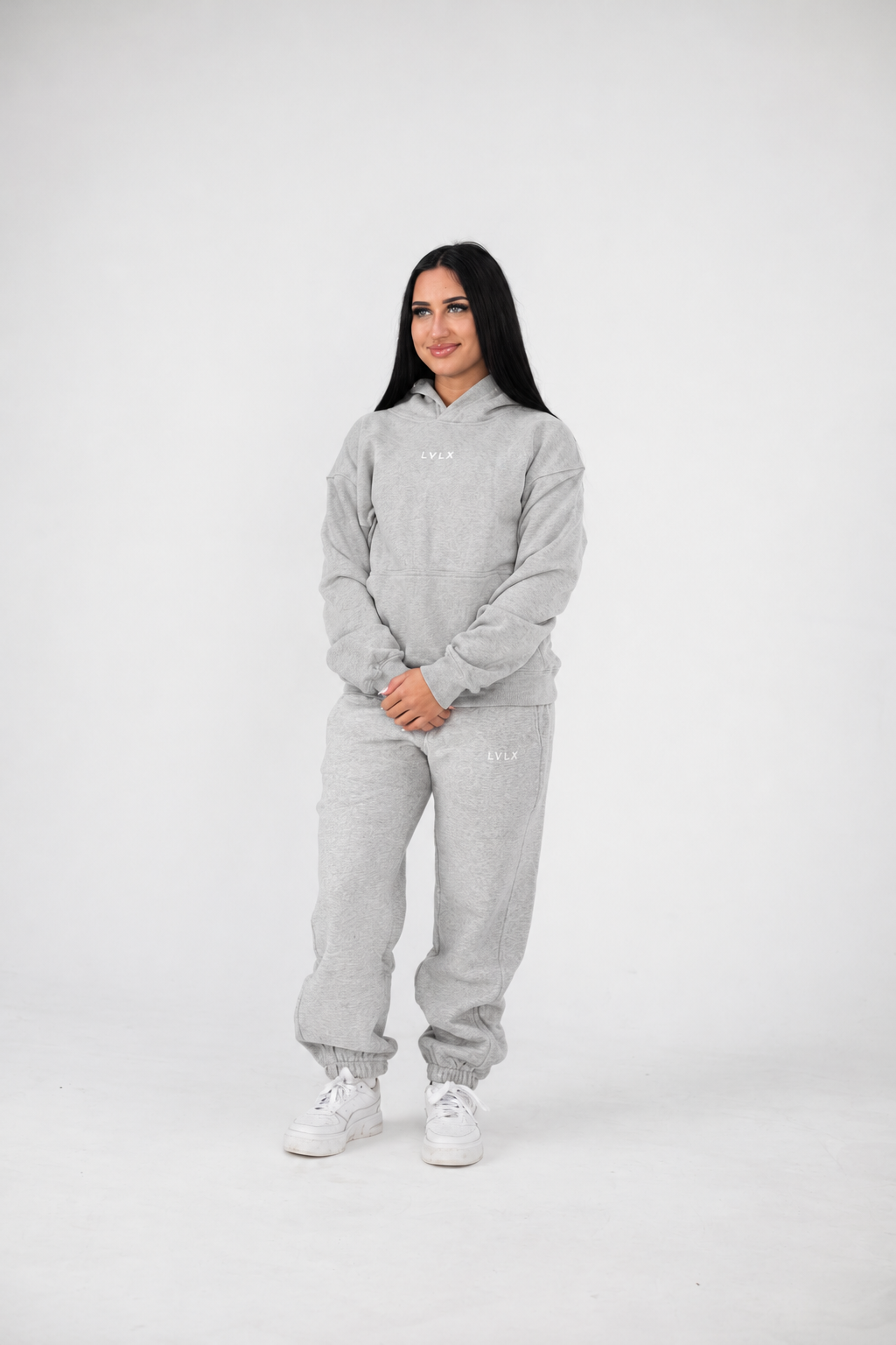 Prime Sculpt Hoodie - Women (Ash Grey)