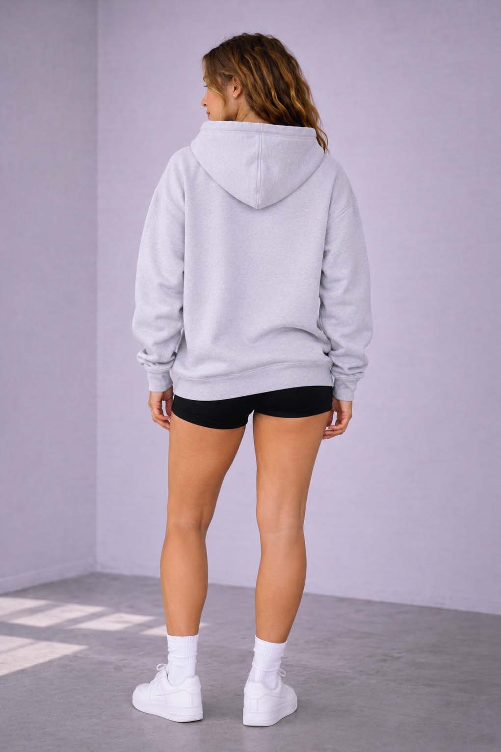 Prime Sculpt Hoodie - Women (Ash Grey)