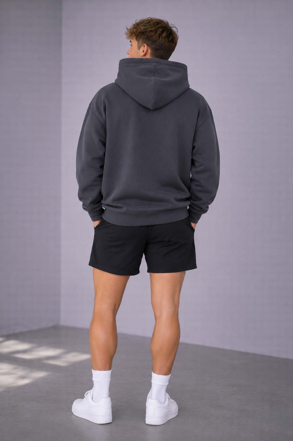Prime Sculpt Hoodie - Men (Charcoal)