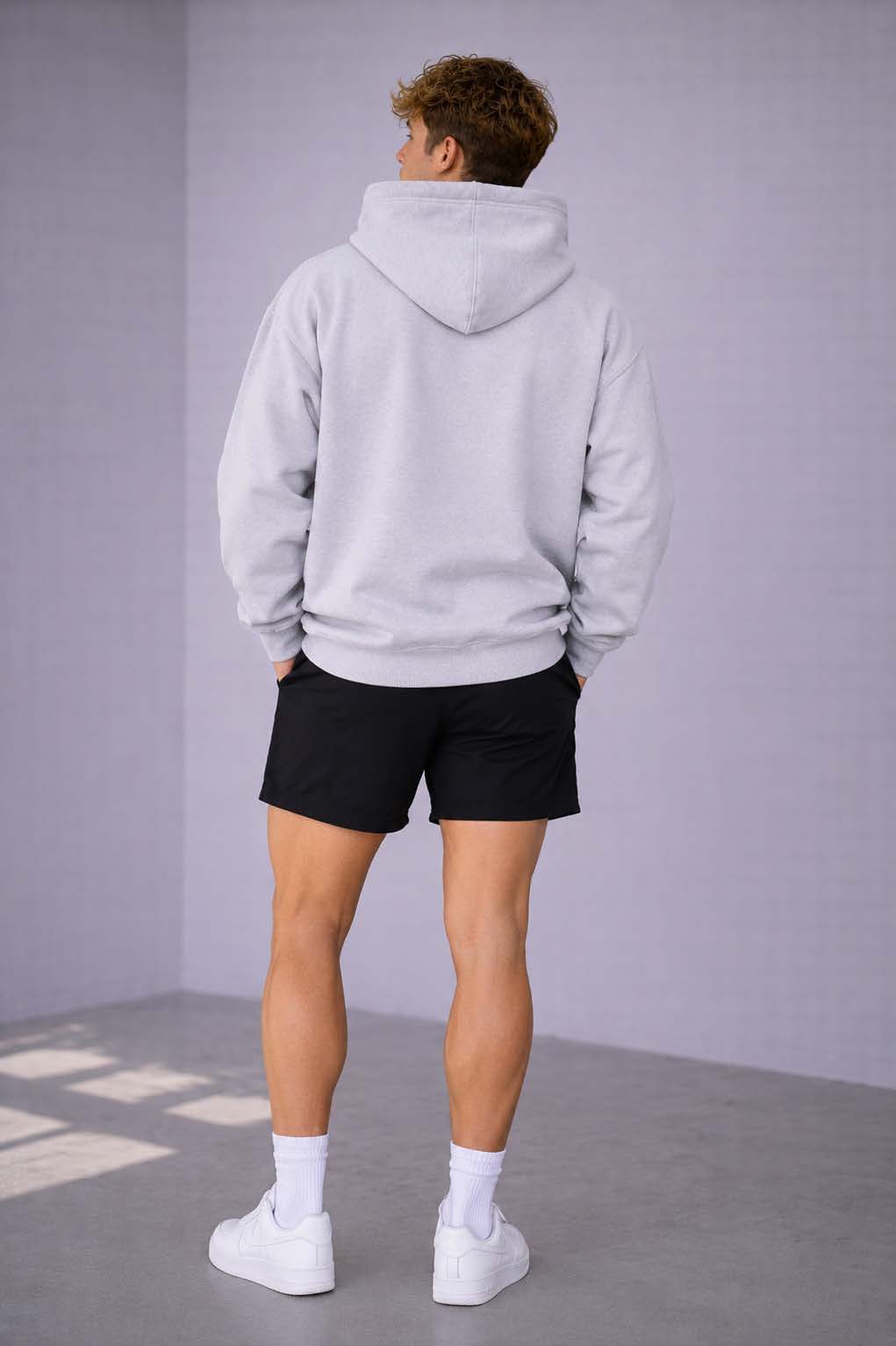 Prime Sculpt Hoodie - Men (Ash Grey)