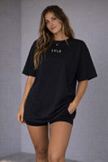 Core Oversized Tee - Women (Onyx)