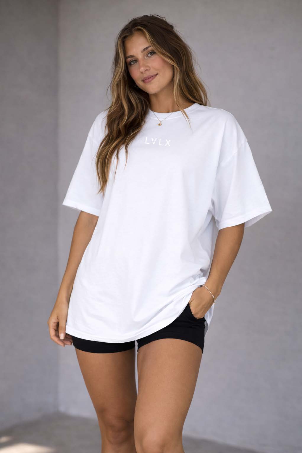 Core Oversized Tee - Women's (Snow)