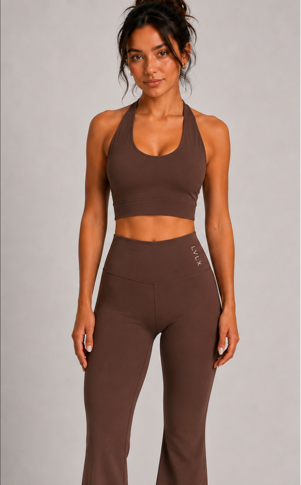 Cloud Halter Bra (Toffee)