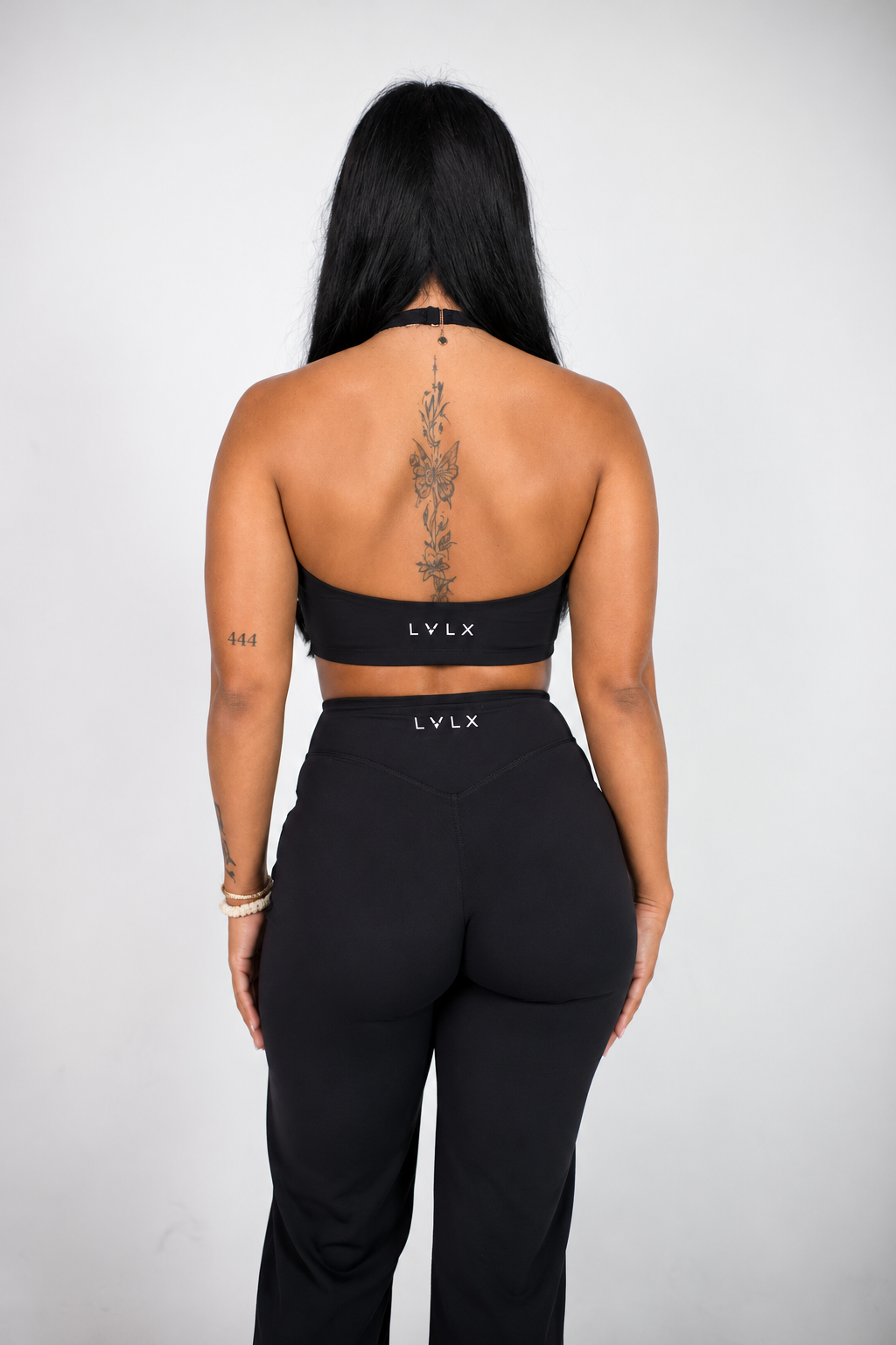 Cloud Halter Bra (Jet Black)