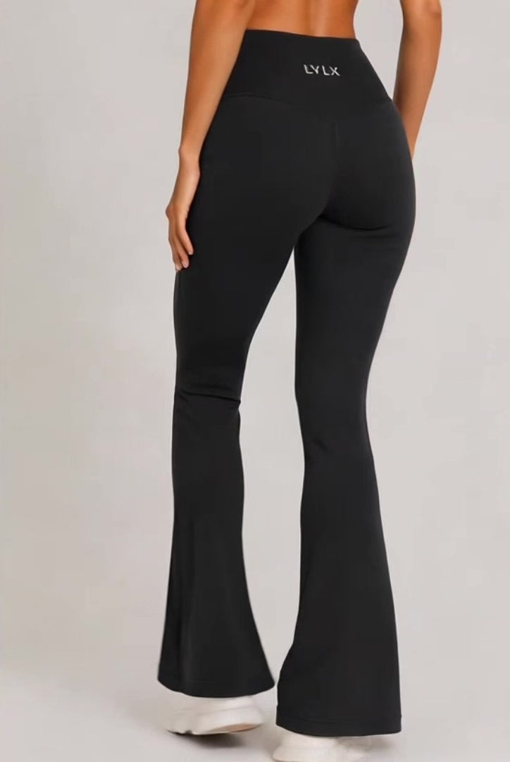 Cloud Flare Leggings (Jet Black)